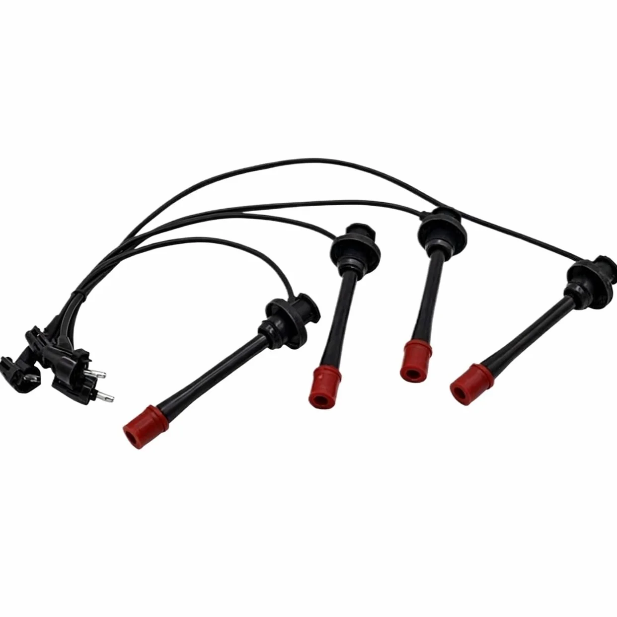 Cables para bujías 19037-75010 compatibles con Toyota FORTUNER y 4RUNNER III 2.7 3RZ-FE. Juego de Cables de Encendido para automóvil.