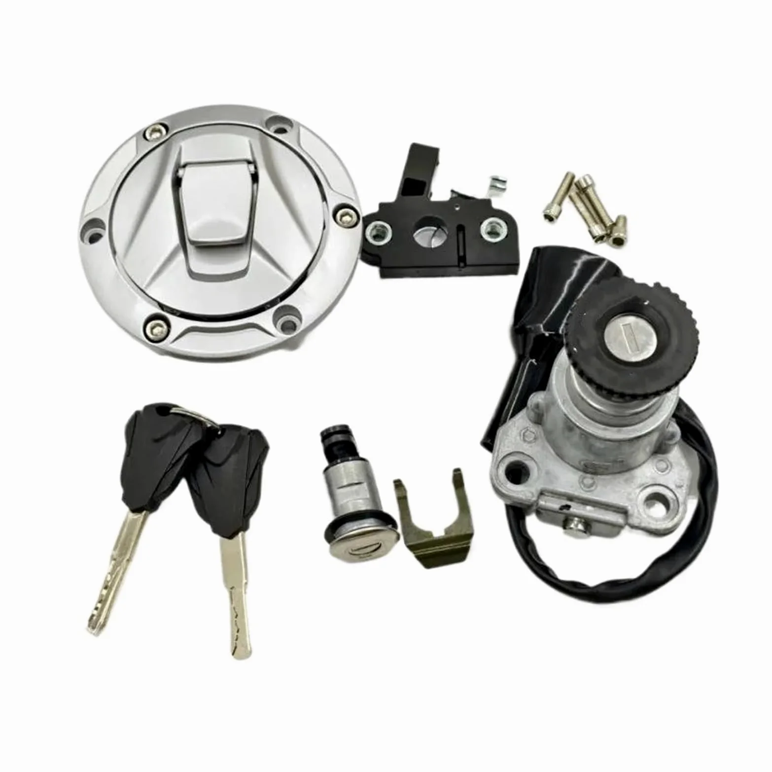 Llaves Del Juego De Asientos Interruptor Encendido Tanque Combustible Para Loncin Para Voge LX500R 500R