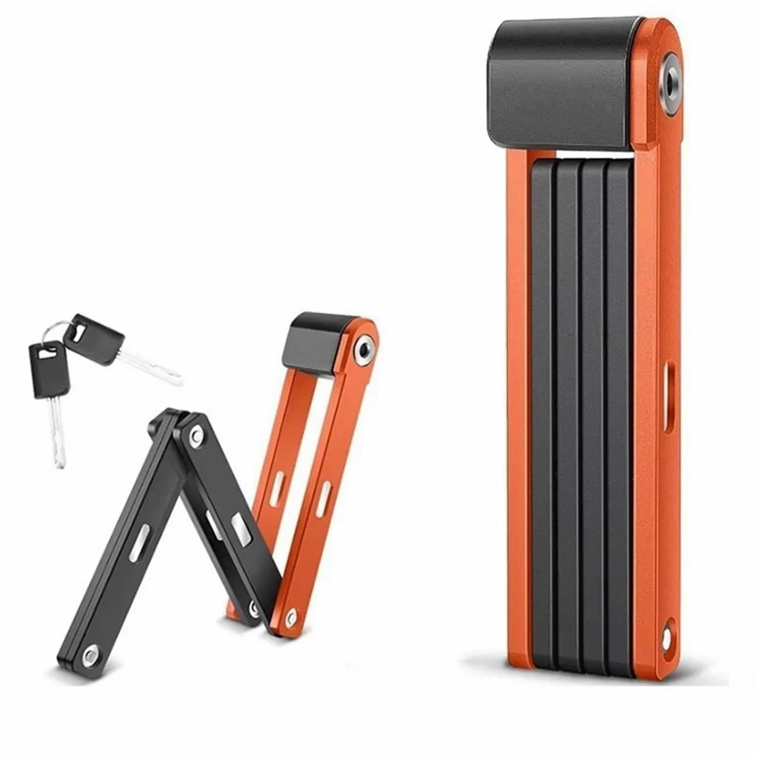 Candado Moto Disco Candado Plegable para Bicicleta, antirrobo, Cadena de Bicicleta de Alta Seguridad para Ciclismo de Carretera MTB Candado Moto