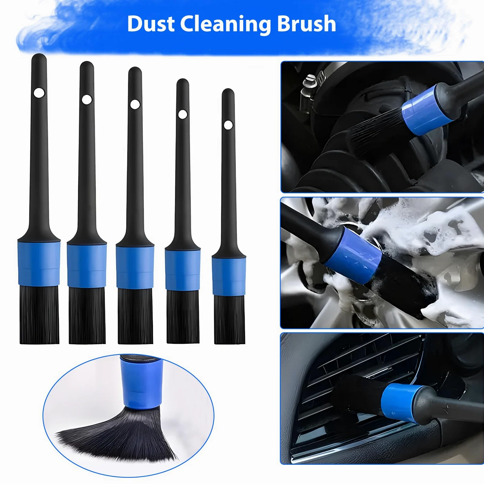 Kit de lavado de coche de 34 piezas, kit de limpieza de coche, juego de cepillos de taladro para detalles de automóviles, cera de coche, guante de lavado para coche, motocicleta, bicicleta, limpieza