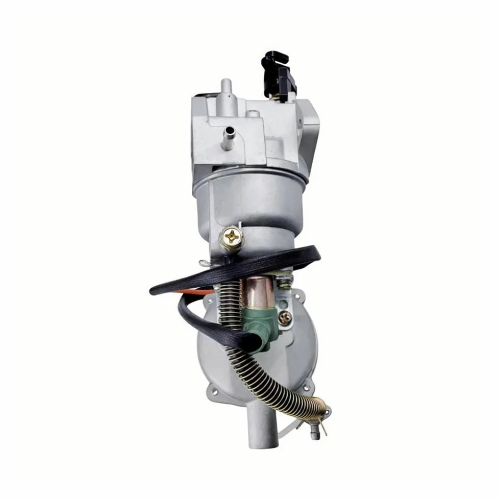 GX390 188F Generator Dual Carburetor LPG CNG Conversion Kit 4.5-5.5KW Manual Choke Garden Tools