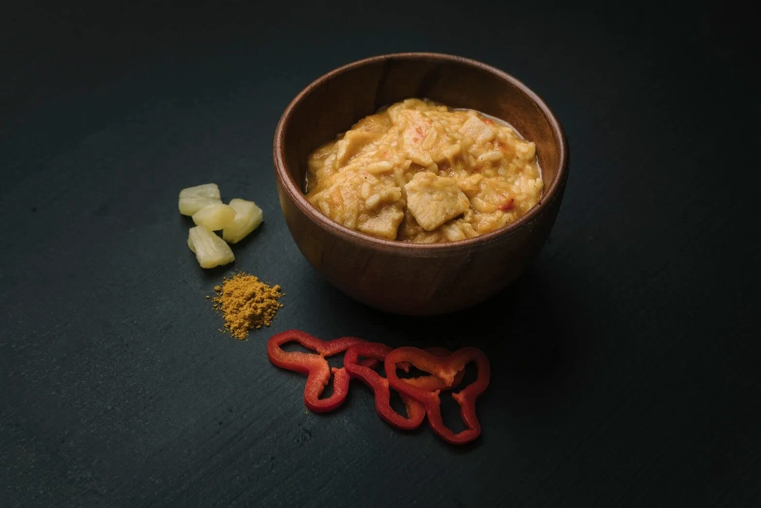 Real Turmat Pollo al Curry, Comida al Aire Libre