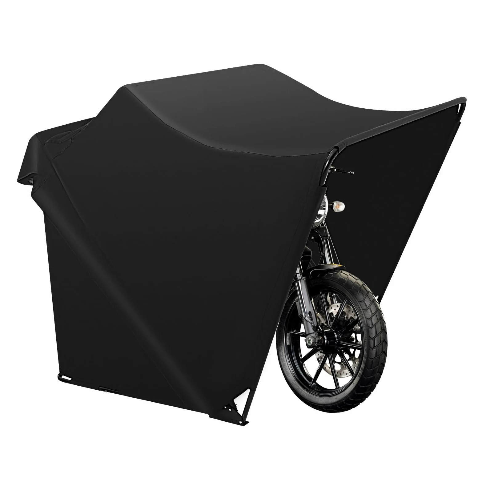 Tienda para moto | Garaje para moto | Lona protectora plegable para garaje Oxford de tela resistente con bolsa