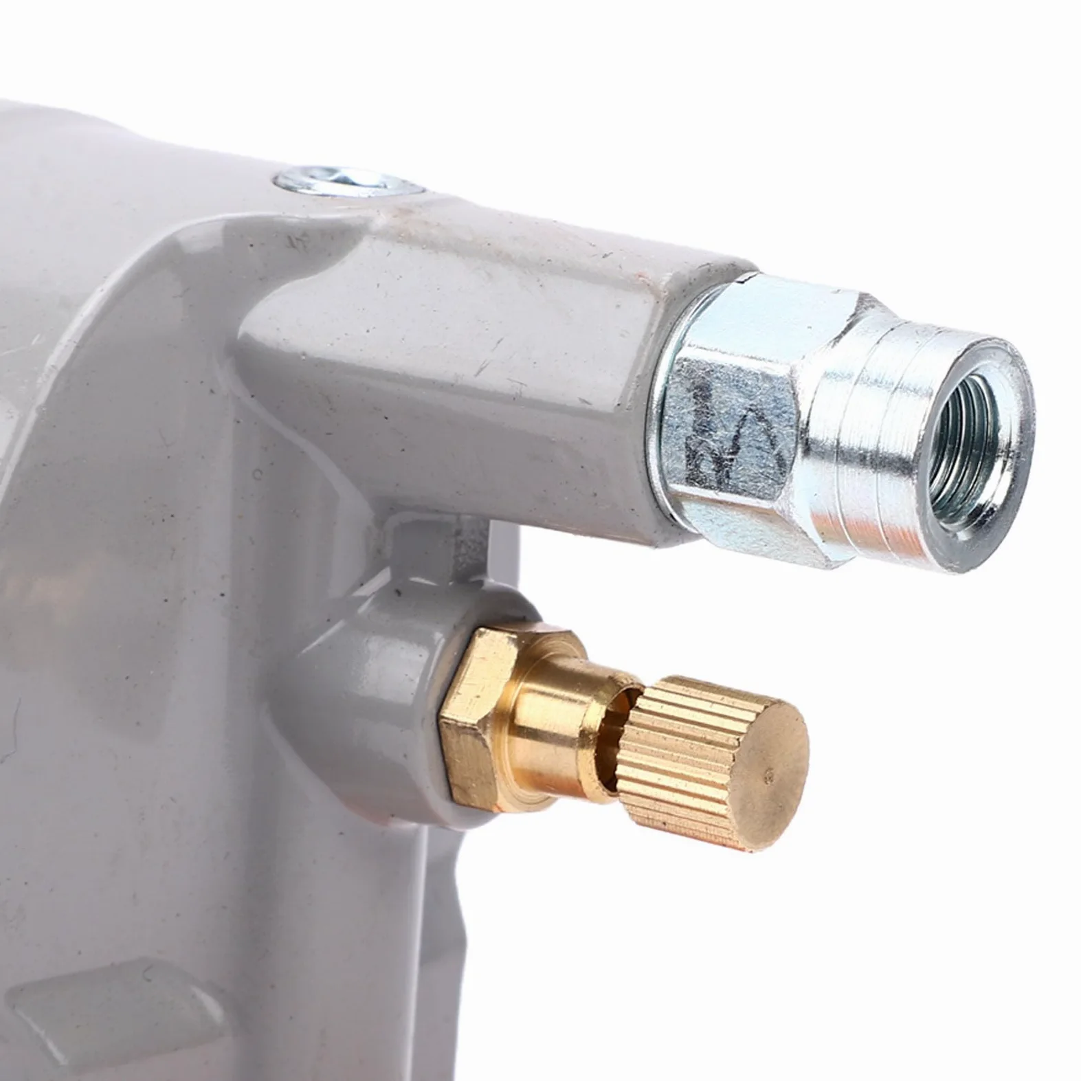 ASHATA Pistola de Engrase Inalámbrica Alimentada por Batería, Ajustable para Maquinaria Agrícola Automotriz, Uso Industrial