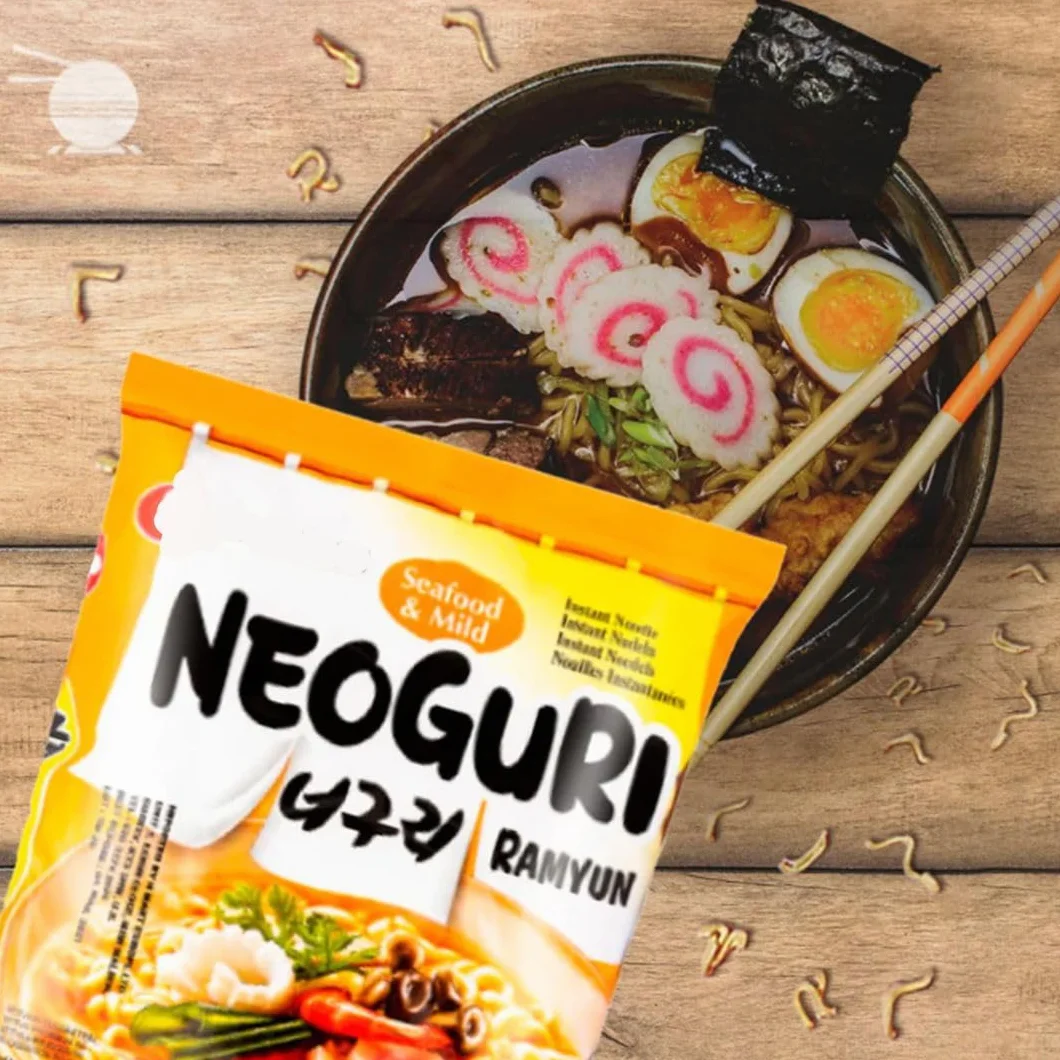 Neoguri Caja Ramen de Marisco MILD 120gr Pack 20