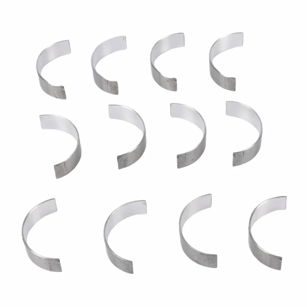 Juego de 12 casquillos de cojinete de biela 11247576714 11247576715 compatible con M135i 335i 535i 740i M2 M3 M4 X3 X5 X6 Z4 E90 F10 F01 3.0L