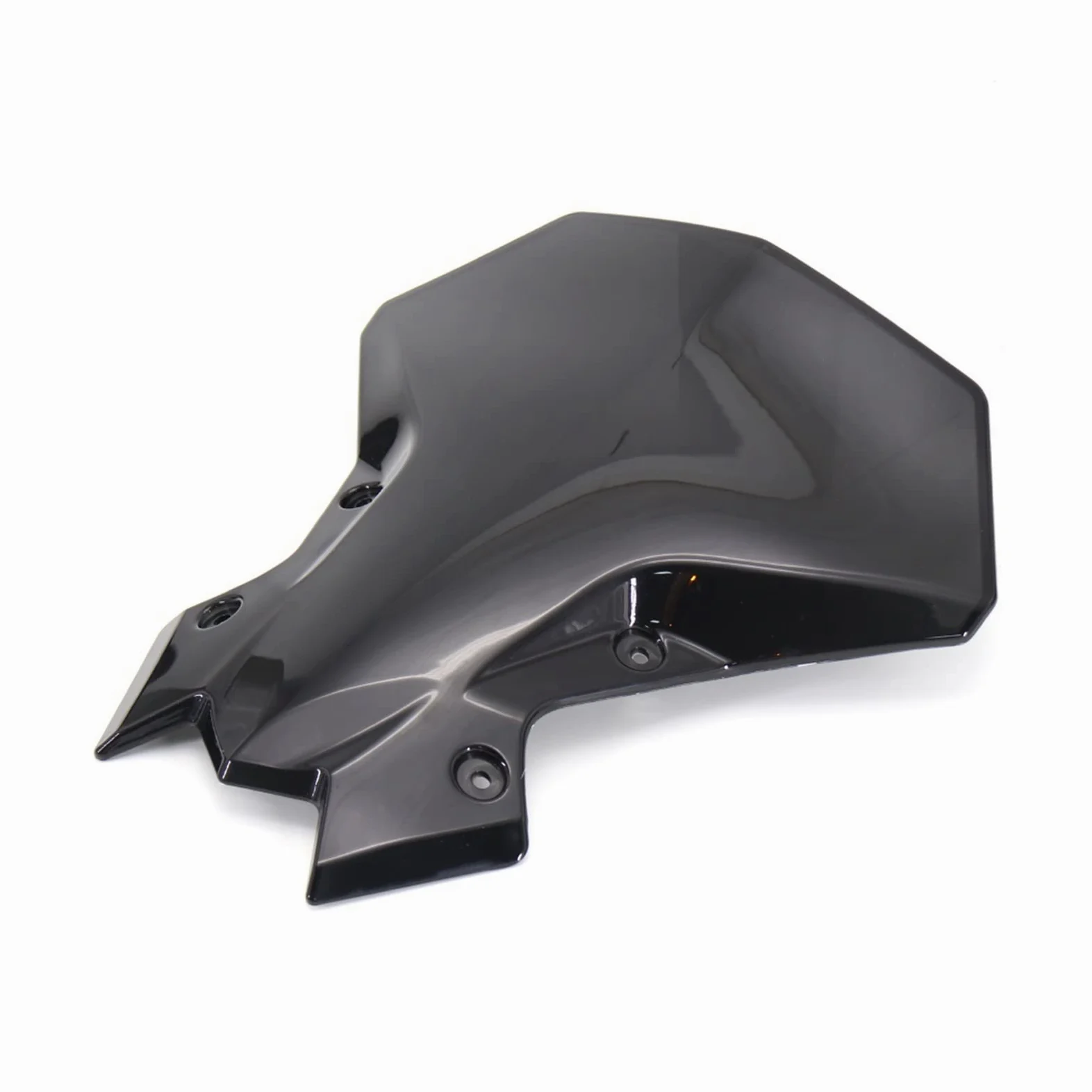 Parabrisas Moto para Kawasaki Z900 Z650 2020-2023, Deflector Deportivo, Visera Accesorio Motocicleta (Color: Negro)
