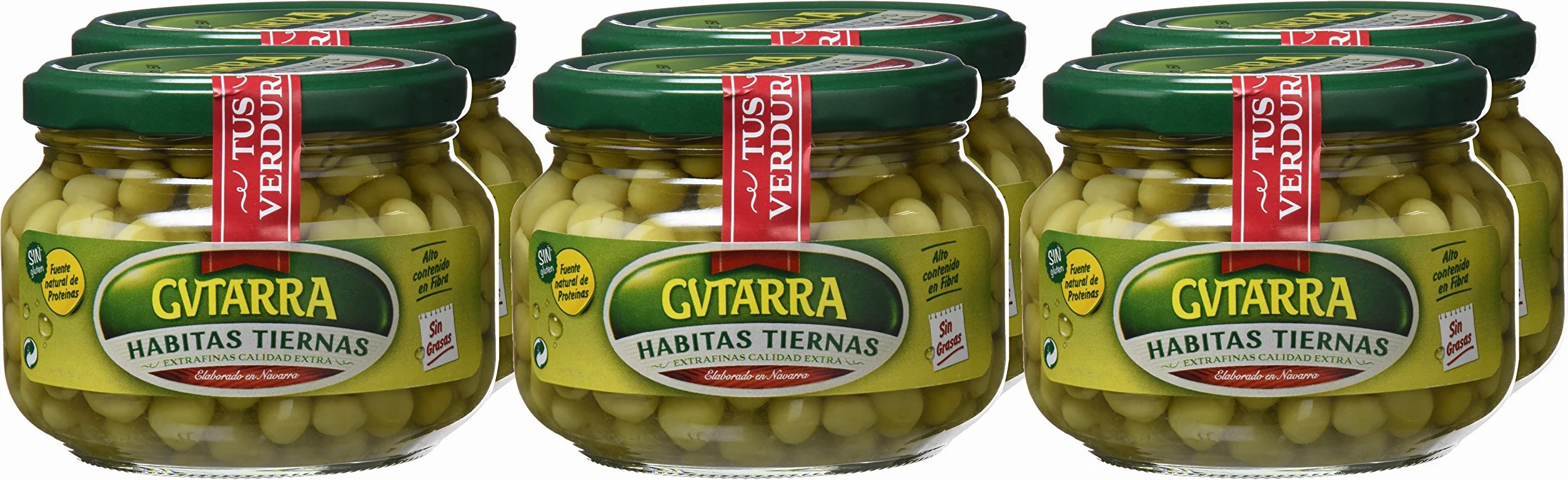 Gvtarra Habitas Tiernas 6 x 210 gr