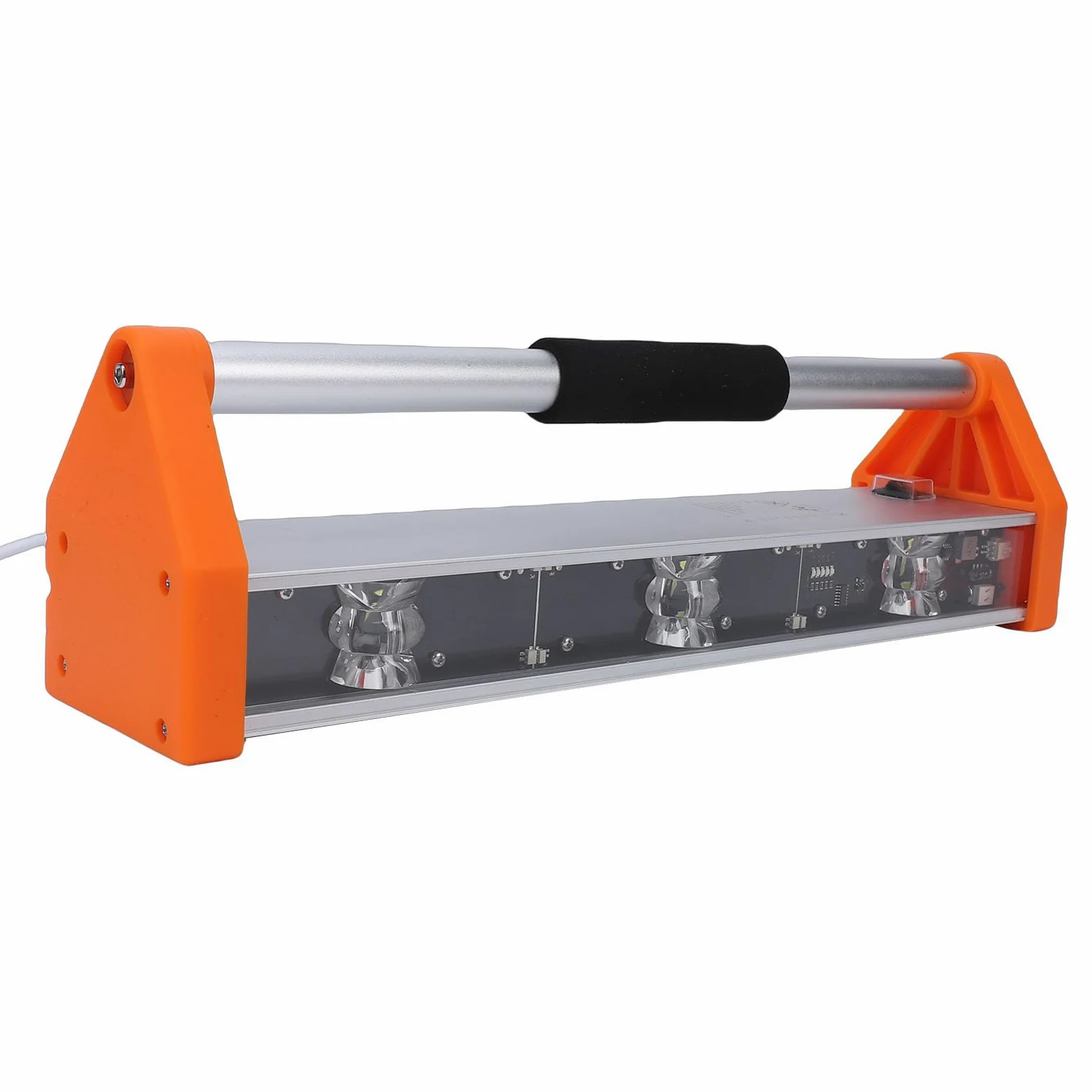 Cocoarm Luz de Inspección de Pared LED Lámpara de Inspección de Pulido de Pared 2600LM 39W 120x5 Gran Angular con Cable de 8 M para Contratistas Pintores Propietarios de Viviendas