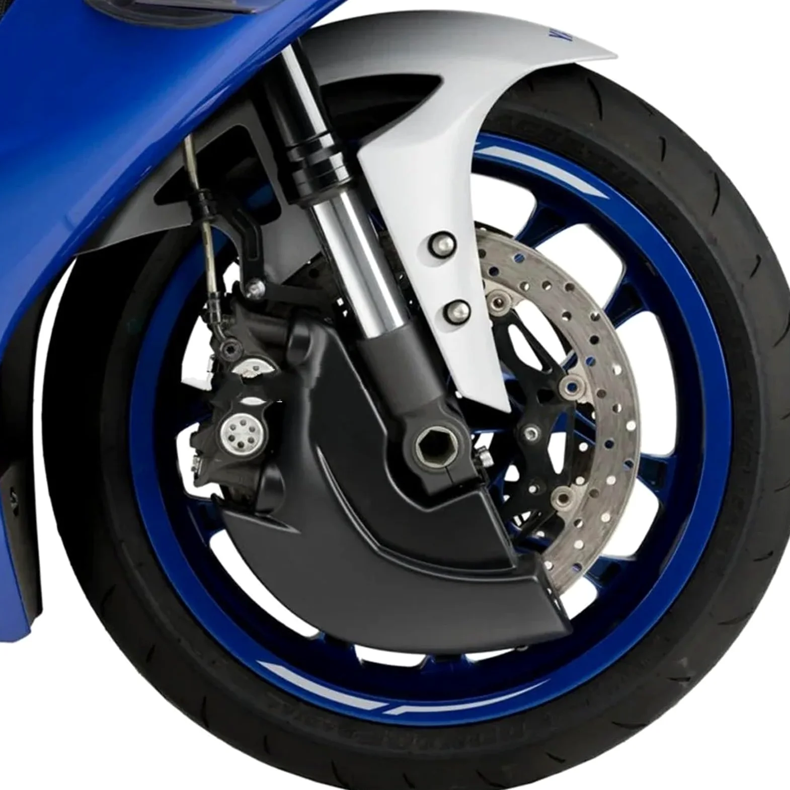 Refrigeración de Pinza de Freno Protector de refrigeración por Aire para Pinza de Freno de Motocicleta, Compatible con Yamaha YZF R1 YZF-R1 YZFR1 2020 2021 2022 2023 2024 2025