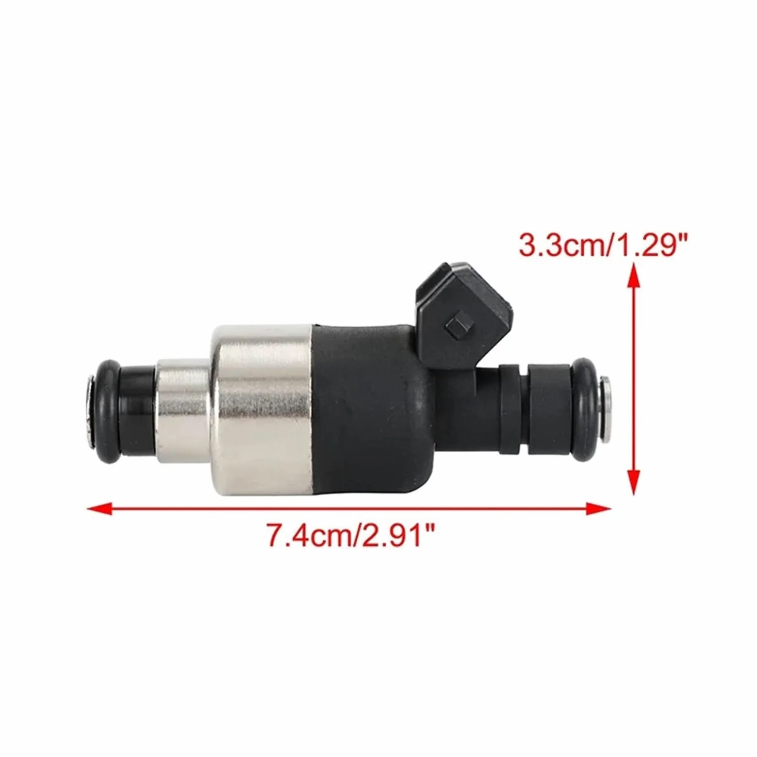 Genérico Boquilla del inyector del Coche 4 Uds inyectores de Combustible 17086284 para Chevrolet para Beretta Camaro Mantenimiento | 6 hoyos Número de fabricante original. : 17059402 17086284 17089569(1pc)