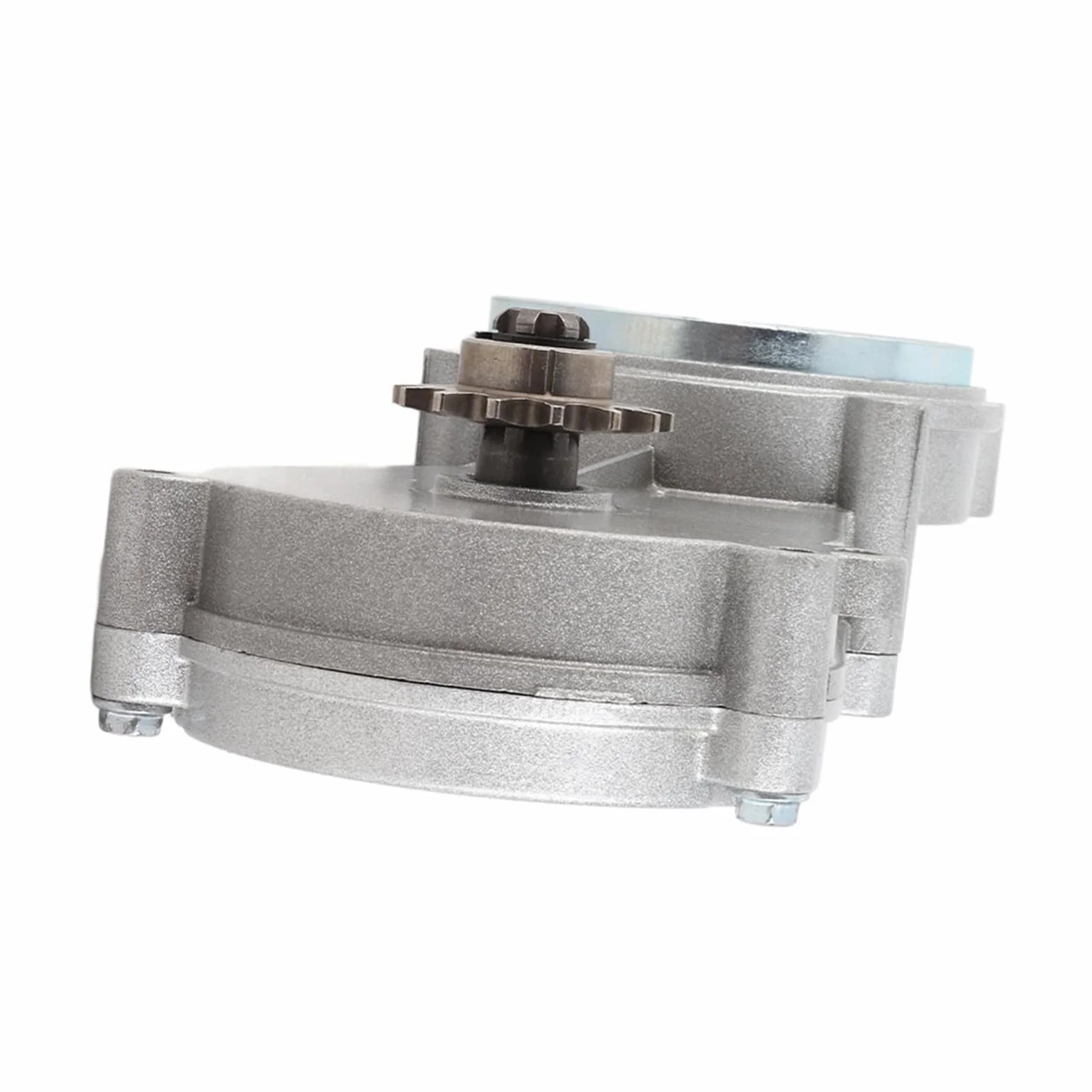 Caja de Cambios de Transmisión por Piñón, Reductor de Engranaje de Embrague, Caja de Cambios de Alto Rendimiento para Motores 2T 47CC 49CC, Aleación de Aluminio con Superficie Anod