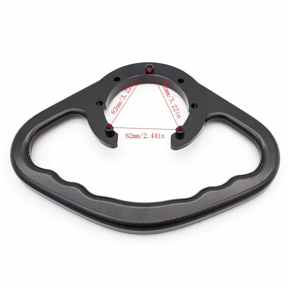 Mango de pasajero para motocicleta, reposabrazos, barra de agarre para YZF R6 R6S R1 R1S R1M FZ1 FZ6 FJR1300/ MT10 FZ10 2016-2021/ MT09 FJ09 FZ09 R125 2015-2021/ V-Max 09-09-2021 16/ XSR 700 900