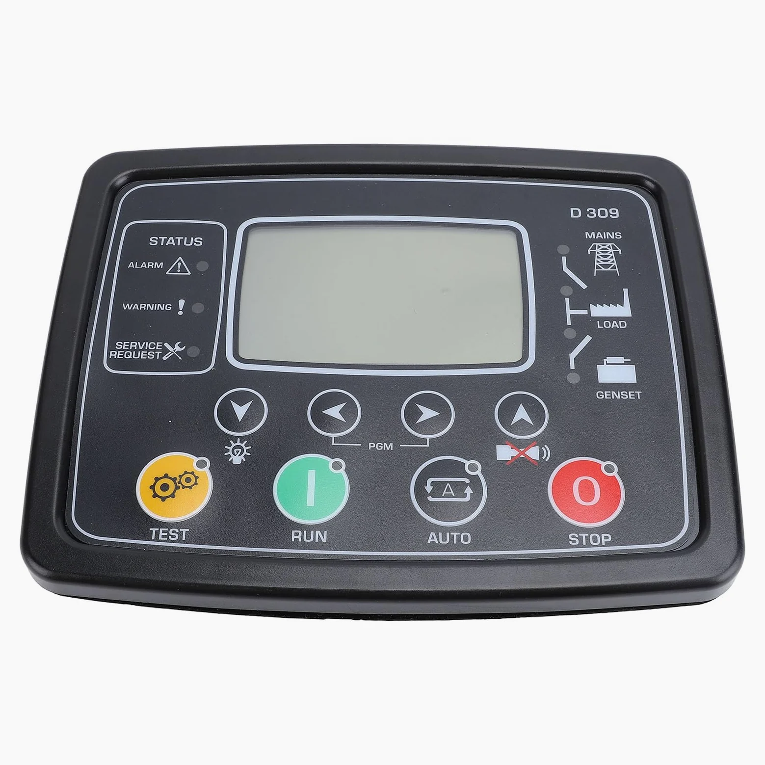 Panel de Control del Generador DKG309 Panel Controlador de Grupo Electrógeno Seguro y Duradero para de Alerta 8-36V