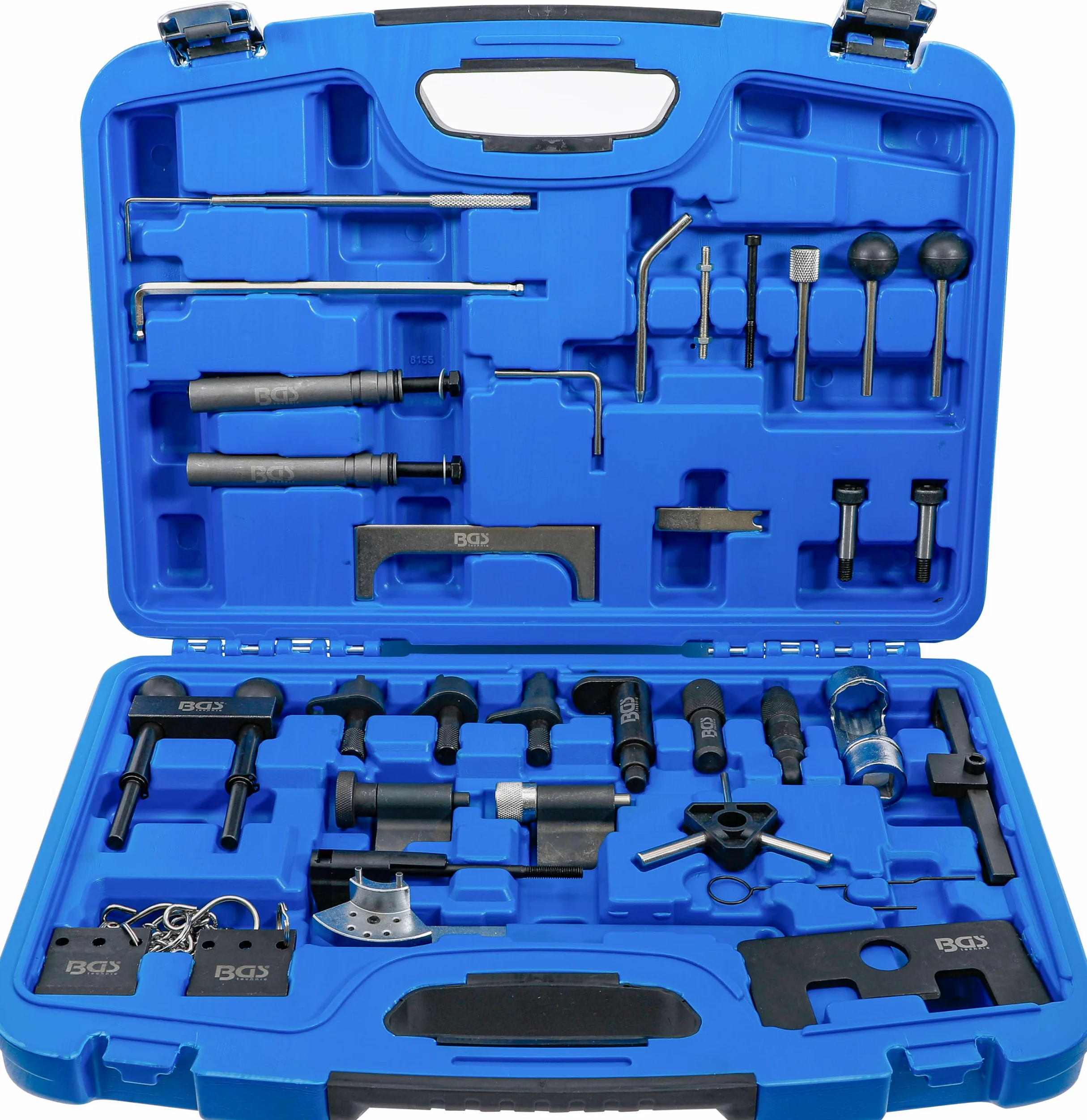 BGS 8155 | Juego de calado de distribución | para VAG | Bomba / boquilla TDI de 1,9/2,0 l | 1,9 l TDI | 2,5 l V6-TDI | 3,3 l V8-TDI | 1,2 l 3 cilindros | 1,4/1,6 l gasolina
