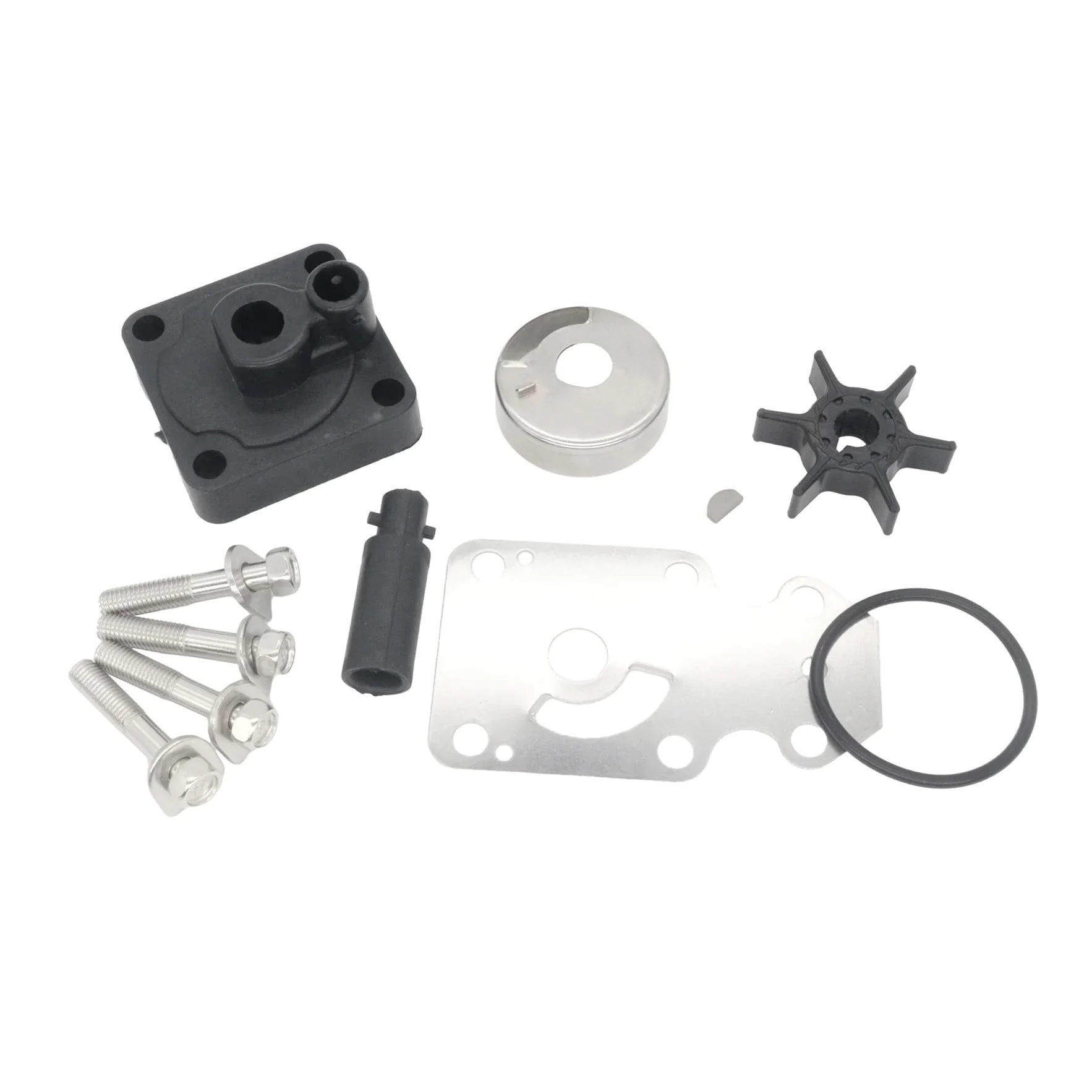 Bombas Agua Para Fueraborda 6 8 9,9 HP F6A F6B F8C F8F F9.9F F9.9J 63V-44301-00 Kit De Reparación De Bomba De Agua Bomba Refrigerante