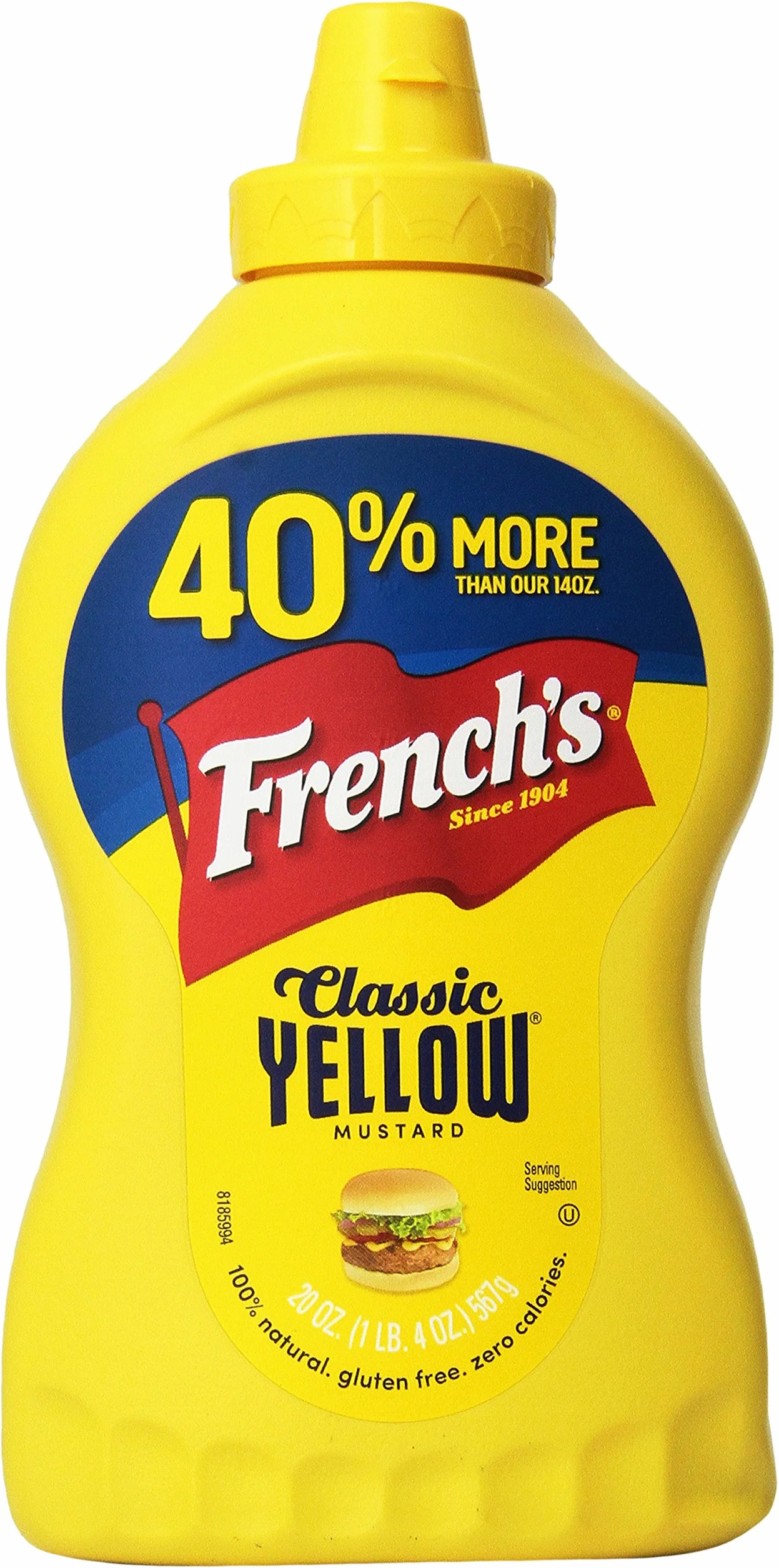 French's Classic Yellow Mustard Family Size 20 oz Pack of 3