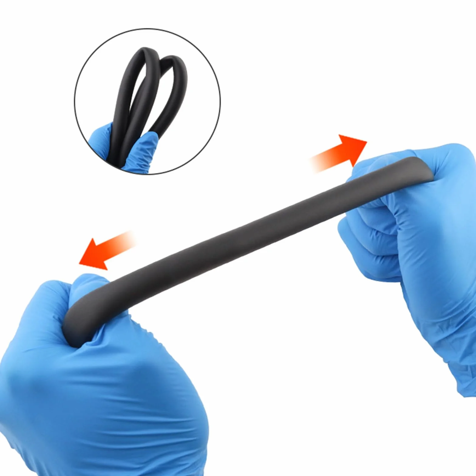 Tubo de esponja para bicicleta, tubo de espuma, amortiguador, amortiguadores de choque para reducir la fricción