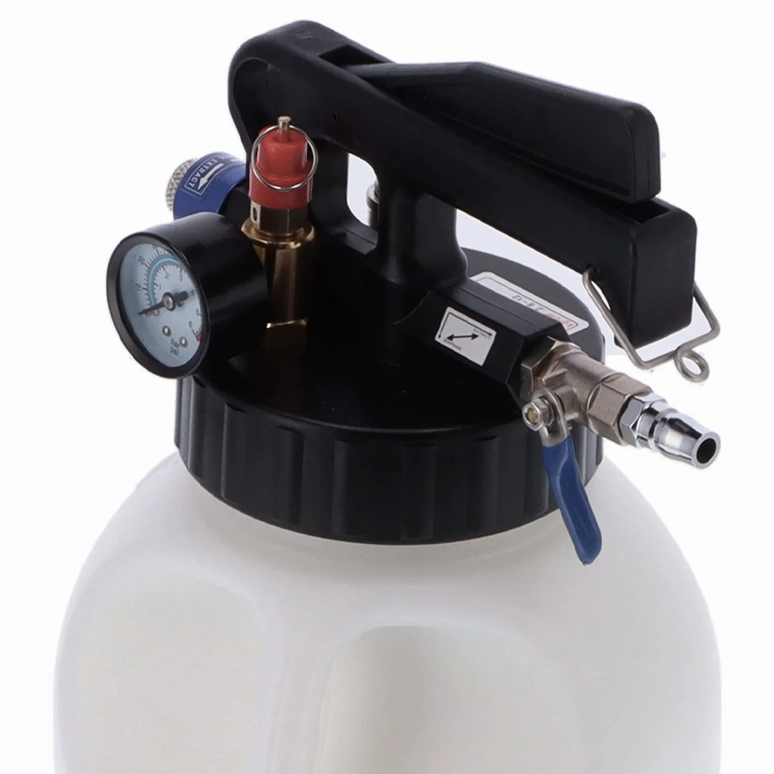 Dioche Change Tool Fluid Juego de Herramientas de Repuesto para de Fluido de Aceite de Motor, Dispensador de Aceite de Transmisión Automática Neumática de 6L, para Cambios de Rápidos y Seguros