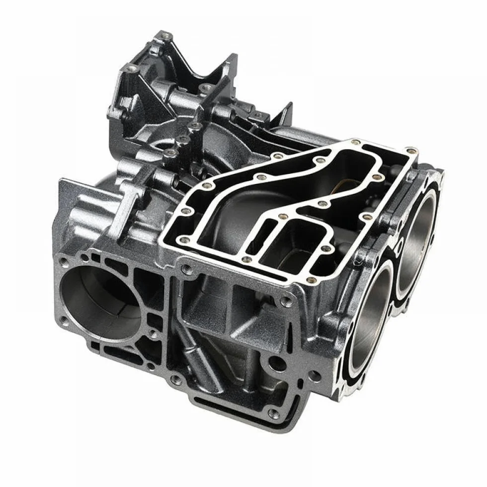 Conjunto del cárter Compatible con Motor Externo 2T 25HP 30HP Modelos 69P-15100 61N-15100