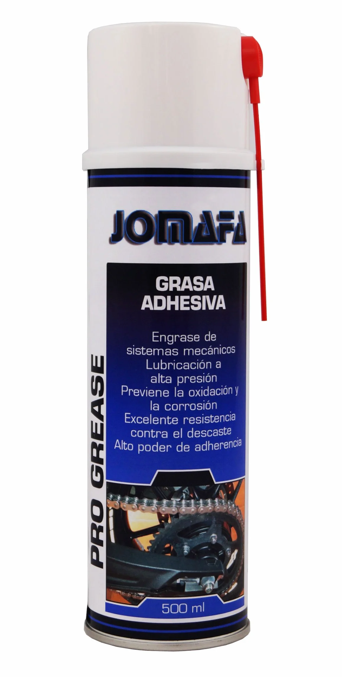 JOMAFA - Grasa para Cadenas de motos, sistemas mecanicos, etc Grasa Adhesiva 500 ml