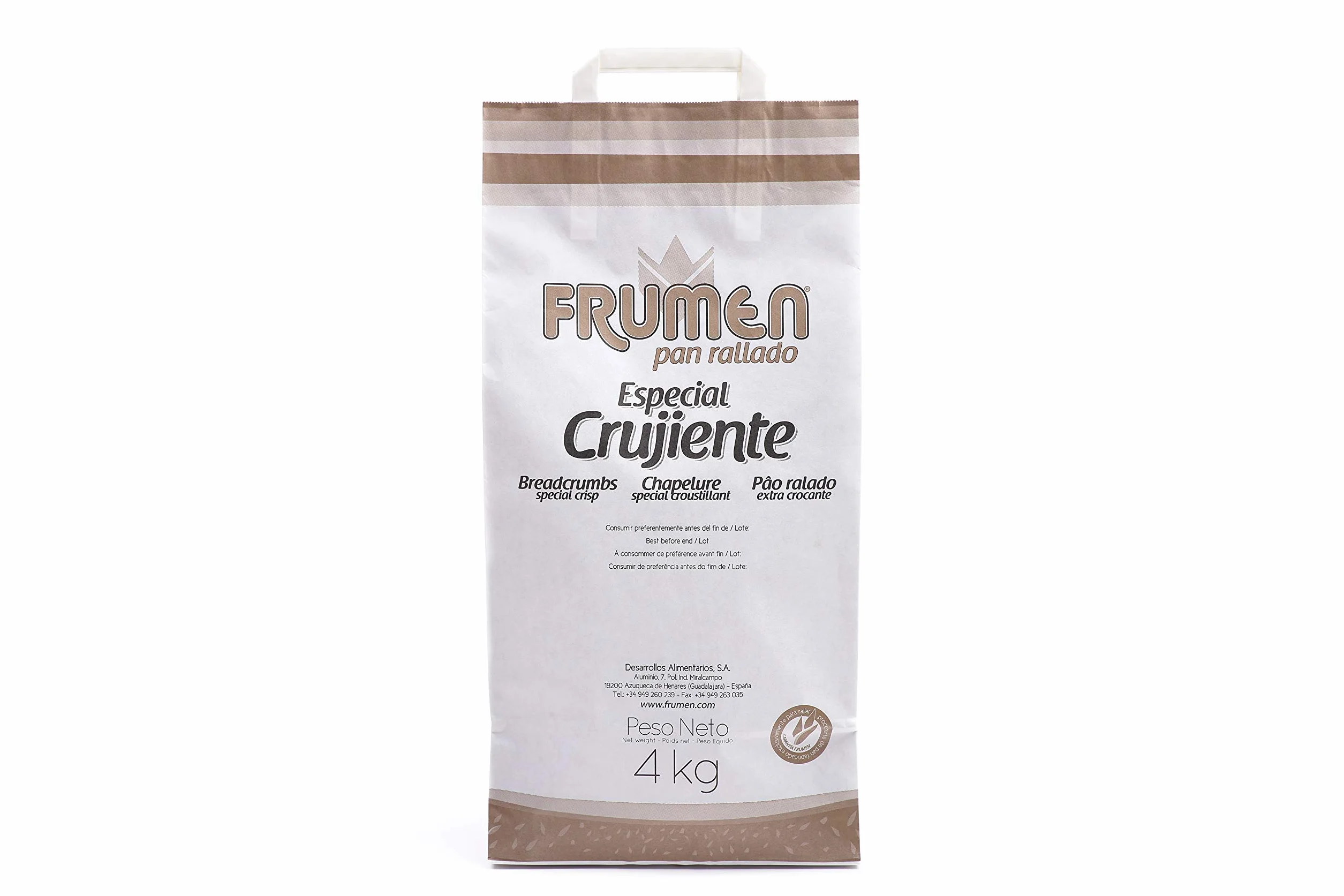 Frumen Pan Rallado Crujiente 4 kg