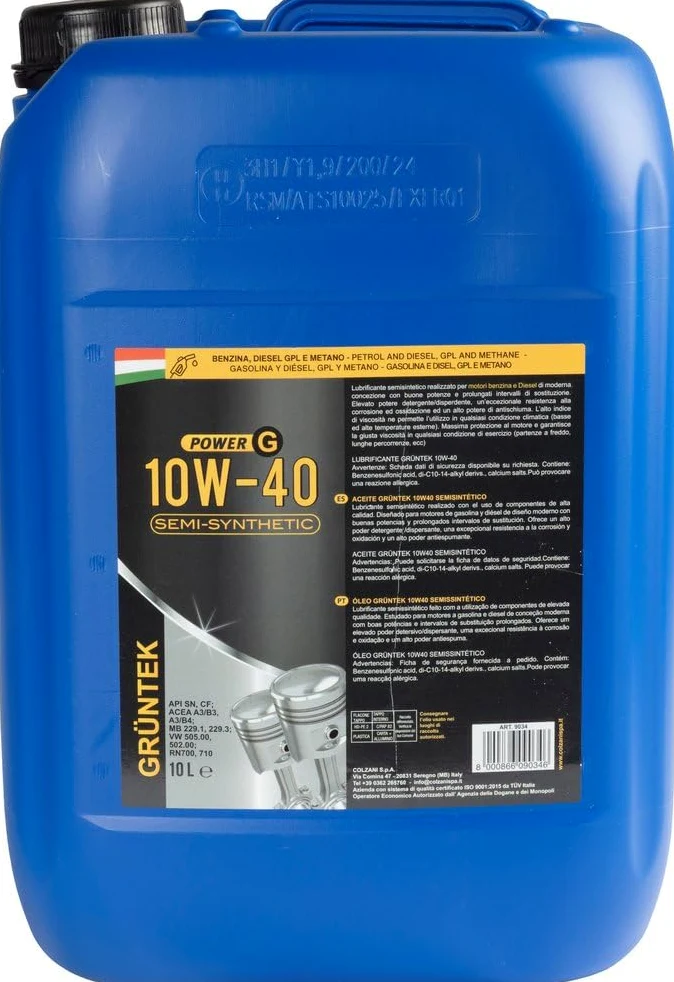 10 Liter GRUNTEK 10W-40