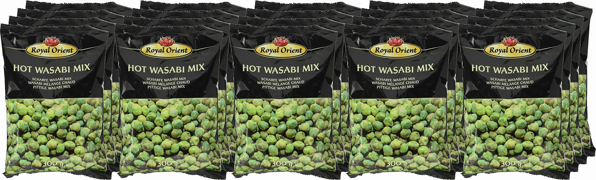 ROYAL ORIENT Snack Mix Wasabi Picante Multipack 12 x 300 g