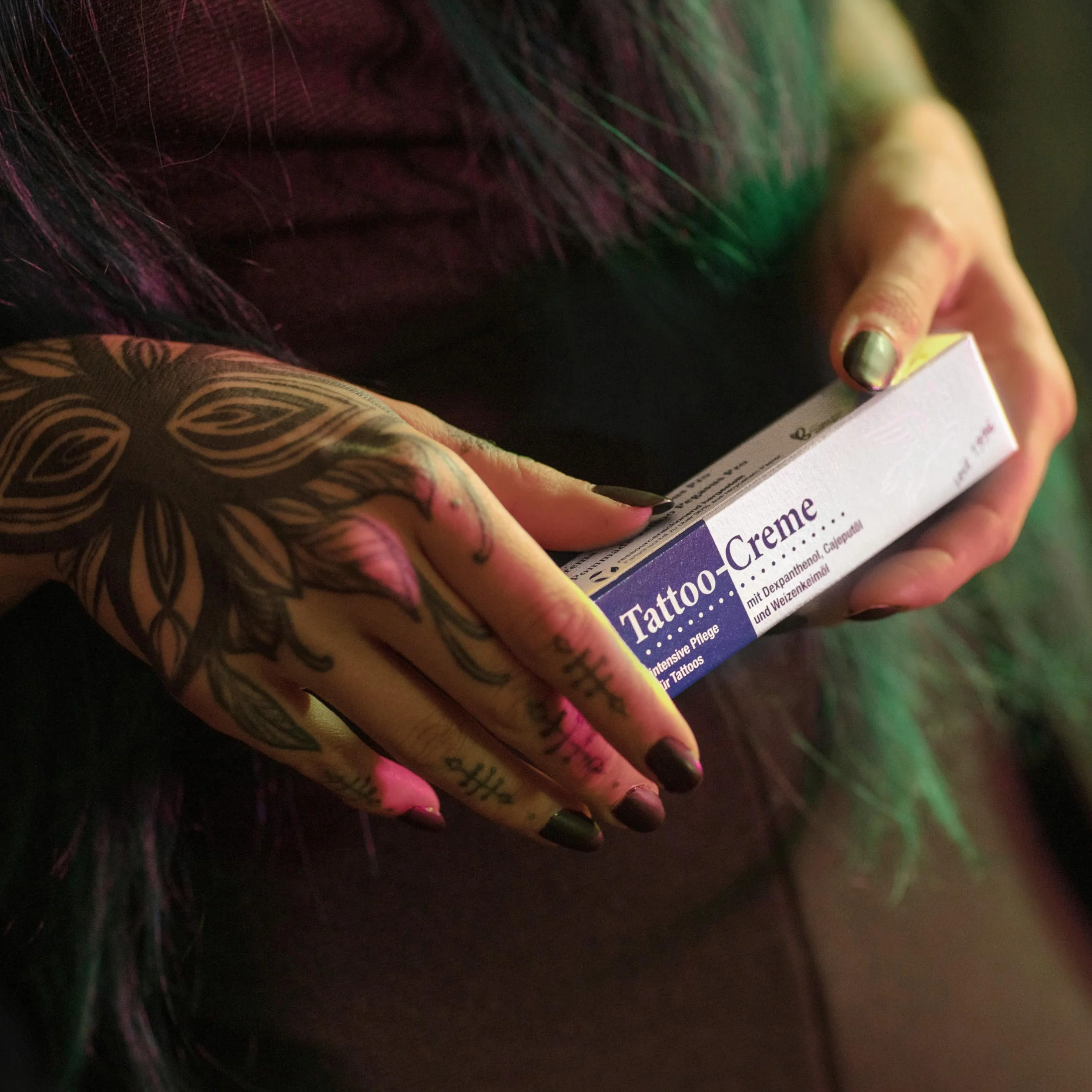 Crema Pegasus Pro para tatuajes con aceite de cajeput, 2 x 25 ml