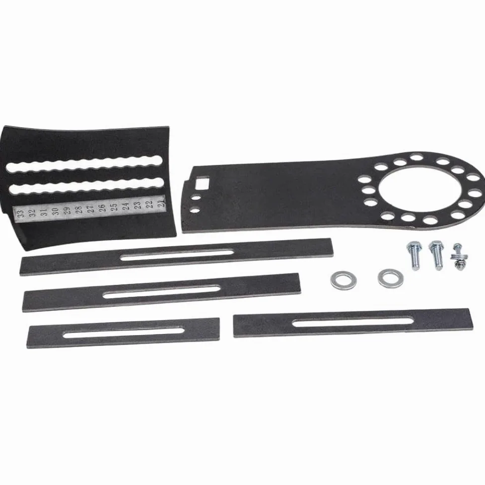 Medidor de Herramienta de medición de combinación de neumáticos de Rueda Compatible con bujes 5x4,5 5x4,75 y 5x5