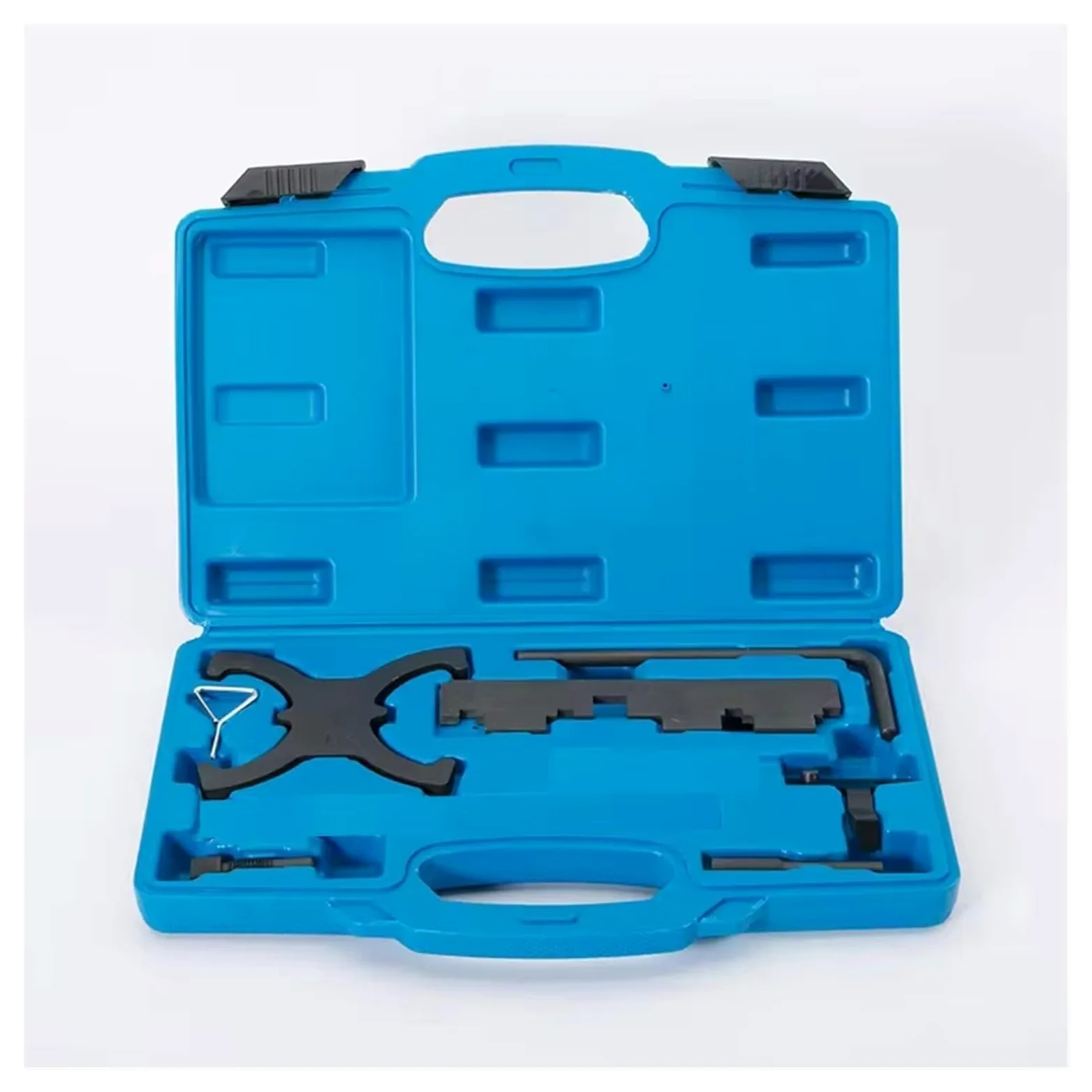 Kit Calado Distribucion Kit Herramientas Sincronización Árbol Levas Con Bloqueo Tensor Correa Distribución Compatible Con Ford Para C-MAX Para Fiesta Para Focus 1.6 TI-VCT Para EcoBoost