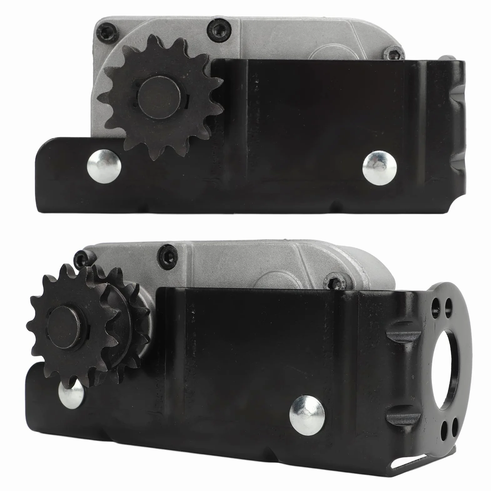 Tyenaza Caja De Engranajes Deslizante para RV, Caja De Engranajes Deslizante para Remolque con Soporte De Montaje, Piñón De 13 Dientes R25076 1 para Remolque De Autocaravana