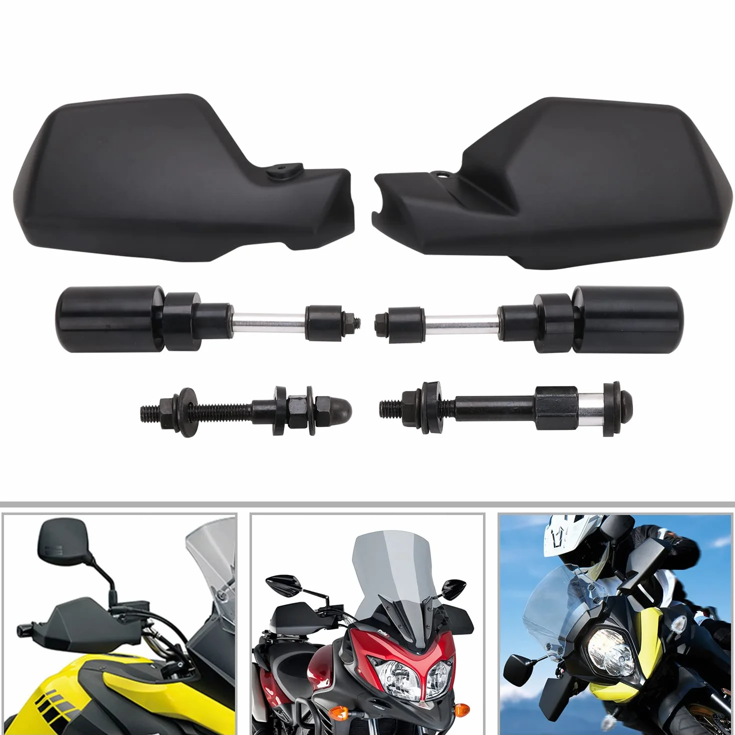Protectores Mano Moto,Paramanos Moto Guardamanos para DL650 V-Strom 2014 2015 2016 2017 2018 2019