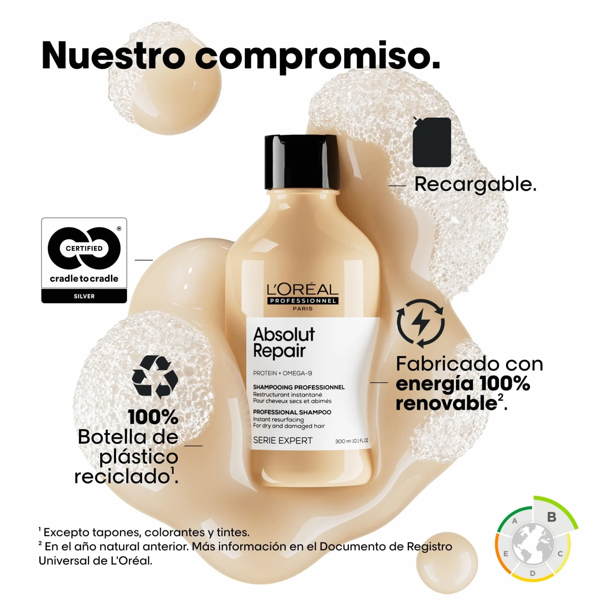 L’Oréal Professionnel Absolut Repair Champú Reconstructor 500 ml