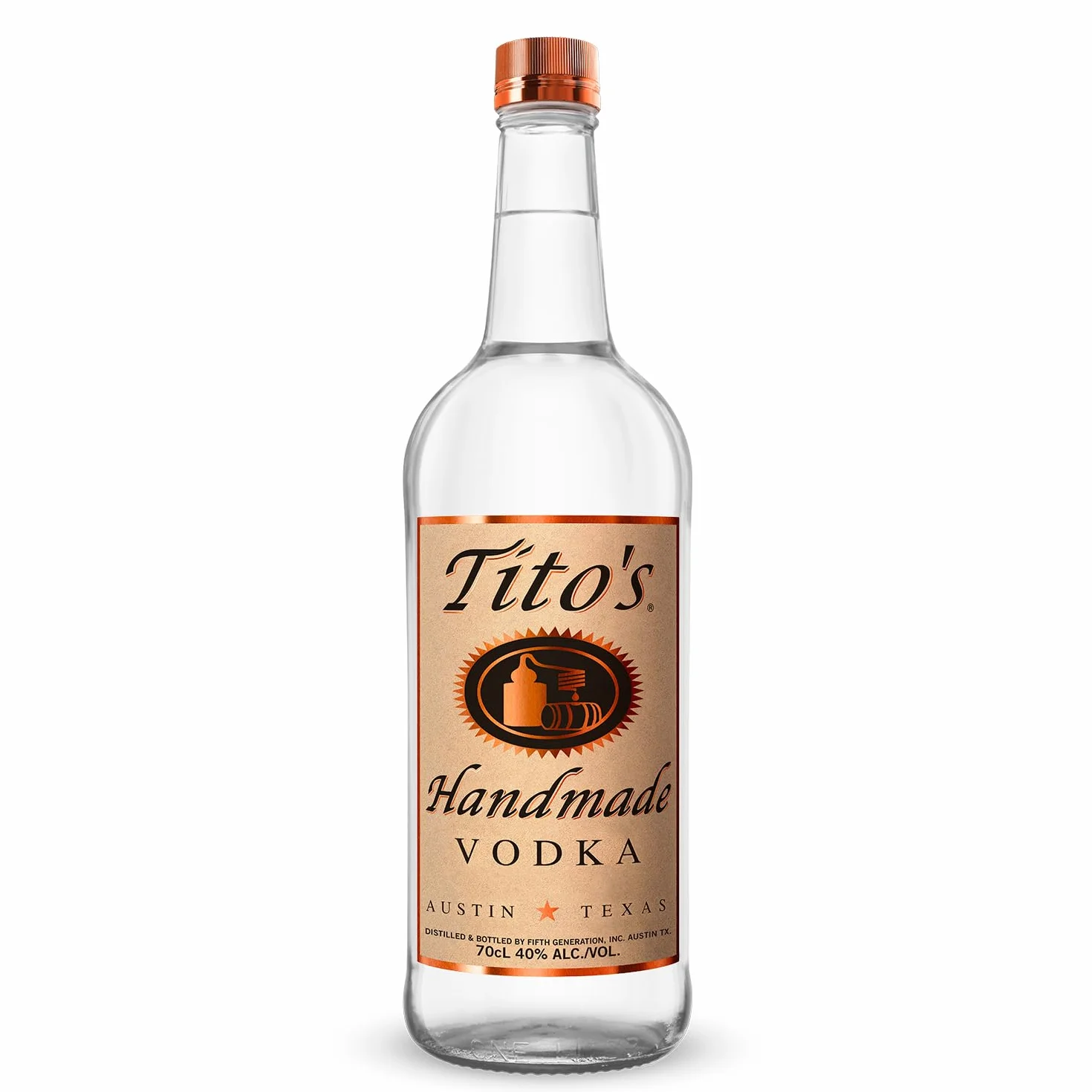 Tito's Handmade Vodka Artesanal Sin Gluten 700ml