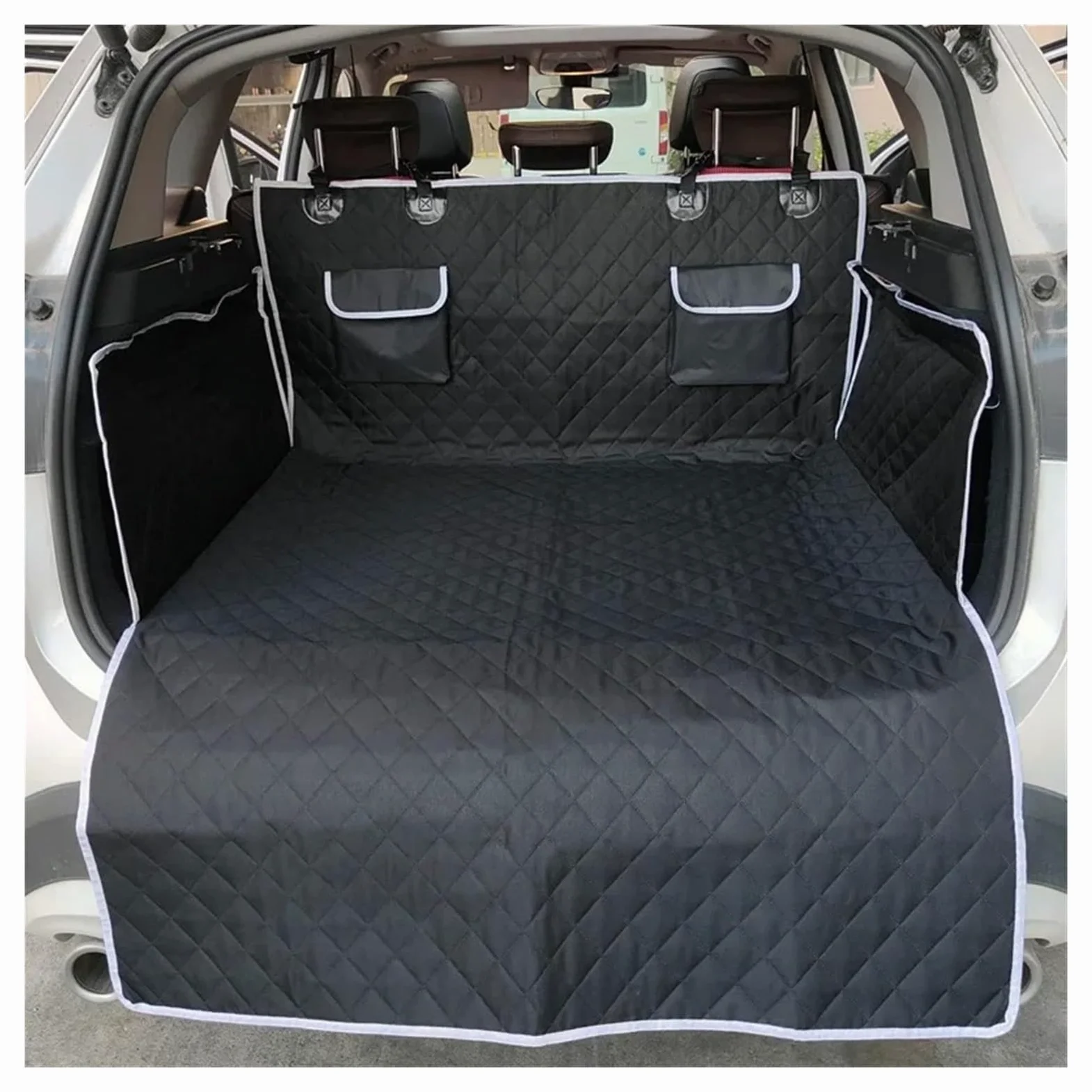 Protector Maletero Coche para Perros Pequeños Medianos Y Grandes Protector Impermeable para Asiento Coche Perros Funda para Maletero Transportador