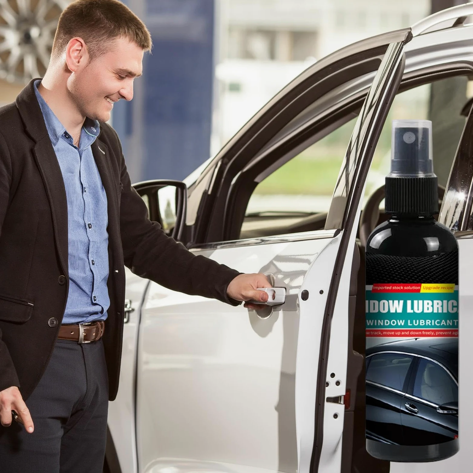 Spray lubricante multifunción para coche, barco, caravana y camión