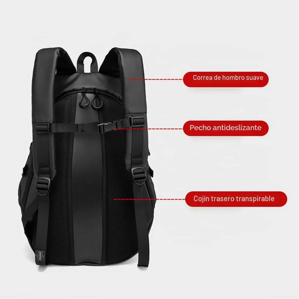 Shkalacar Mochila de Motocicleta Multifuncional, Gran Capacidad de Casco de Motocicleta Motocicleta Montar para Hombres Mujeres Mochila de Casco Impermeable