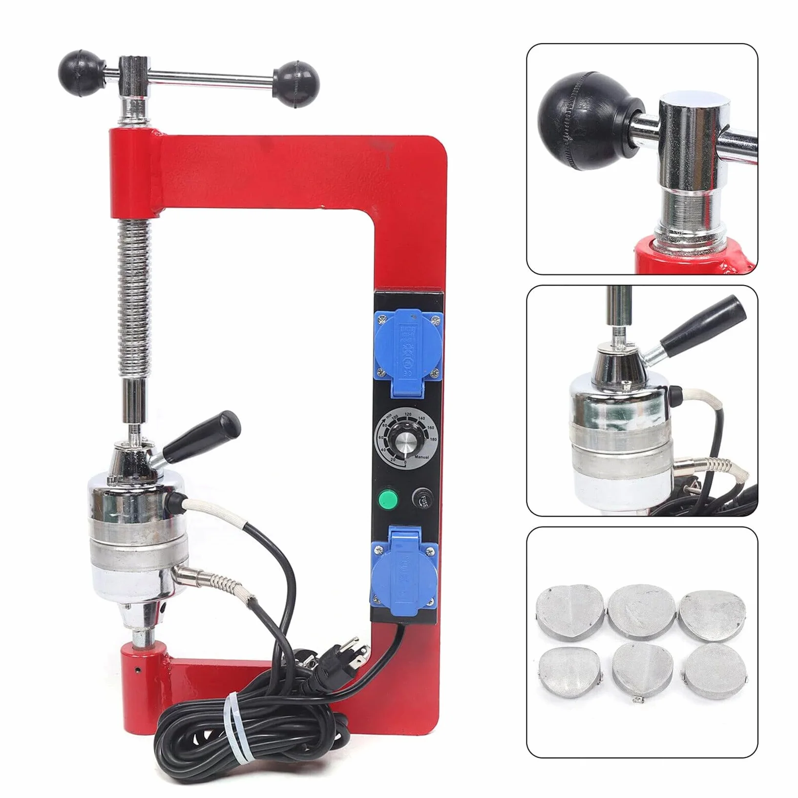 Kit de reparación de neumáticos con máquina de vulcanización resistente a altas temperaturas para fijación profesional de pinchazos