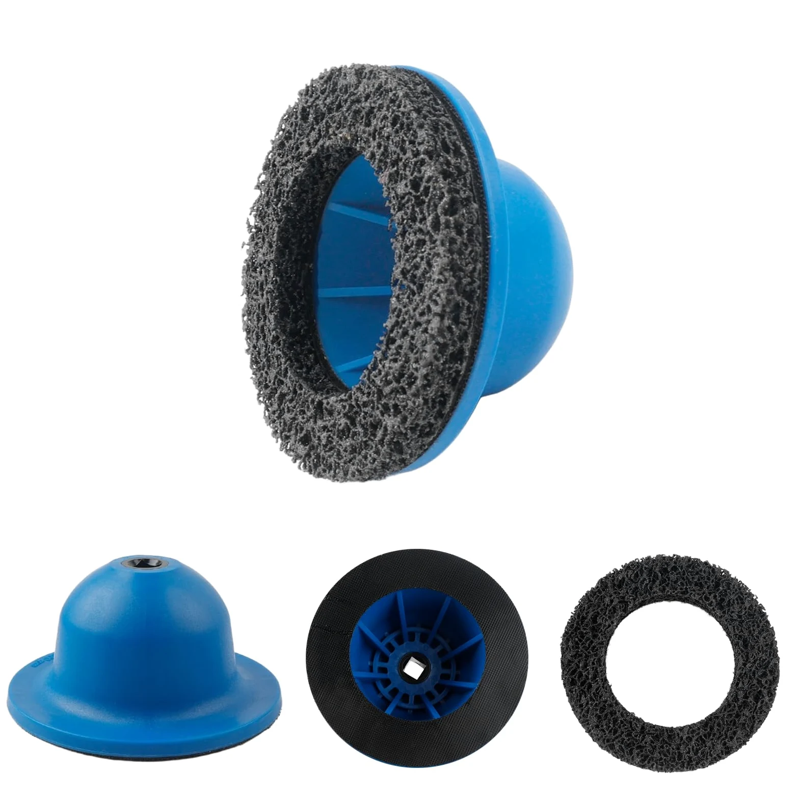 Lijadora de Cubos de Rueda de 1/2 Pulgada, Accesorio para Llave de Impacto, Limpiador de Bujes de Rueda Multiherramienta, para Cubos de Automóviles de hasta 150 mm