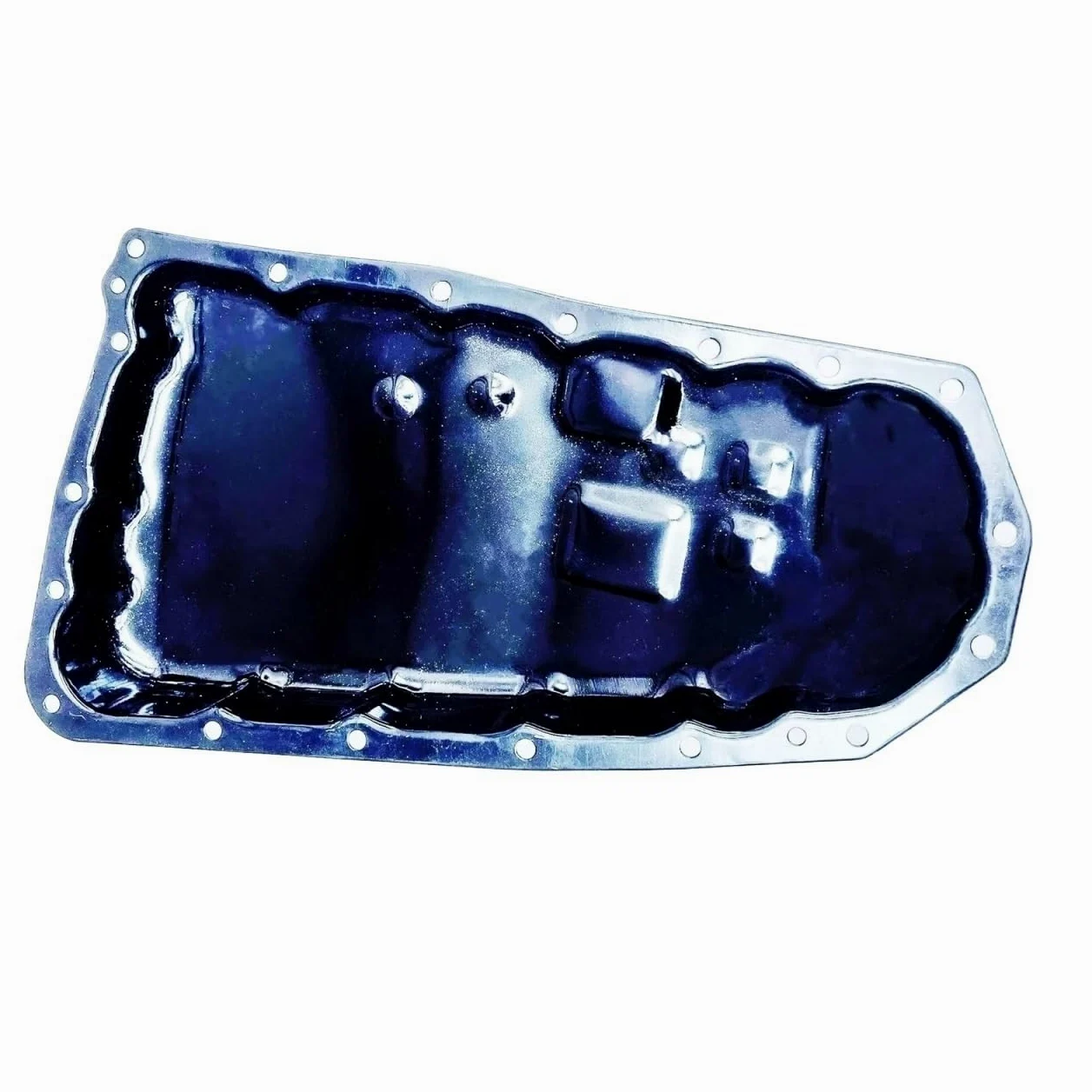 Cárter De Aceite Del Motor 5189837AA, 5189838AACárter de aceite transmisión con junta, cárter caja cambios CVT2 para Compass reemplazo(Wave box pad)