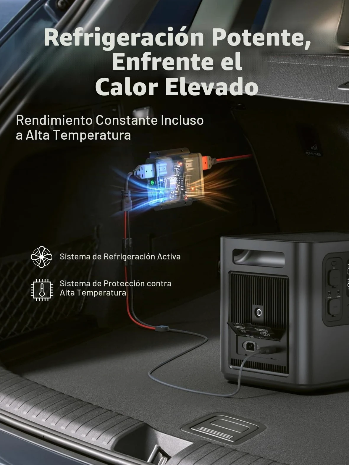 AFERIY Estación EléCtrica Cargador 580 W, CC-CC, 6 Veces Más Rápido Que Un Cargador De Mechero, Seguro Y Portátil, Compatible con Estaciones EléCtricas De 48 V, VehíCulos De 12 V/24 V Y Autocaravanas