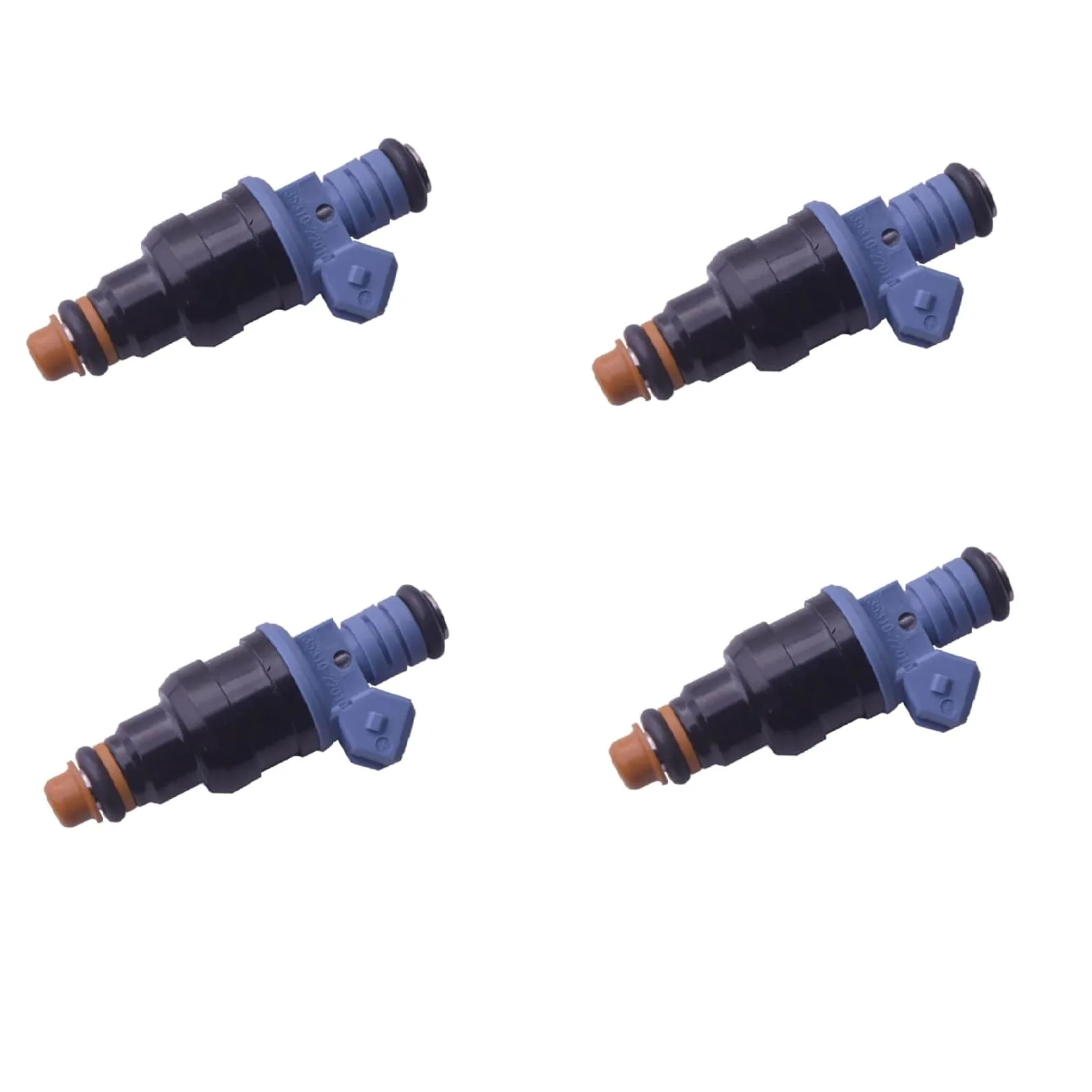 Boquilla de inyector de coche 1 ud./4 Uds. Inyector de combustible para Hyundai Excel X3 .5L 4 Cyl G4EK 1994-1999 35310-22010(4pc)