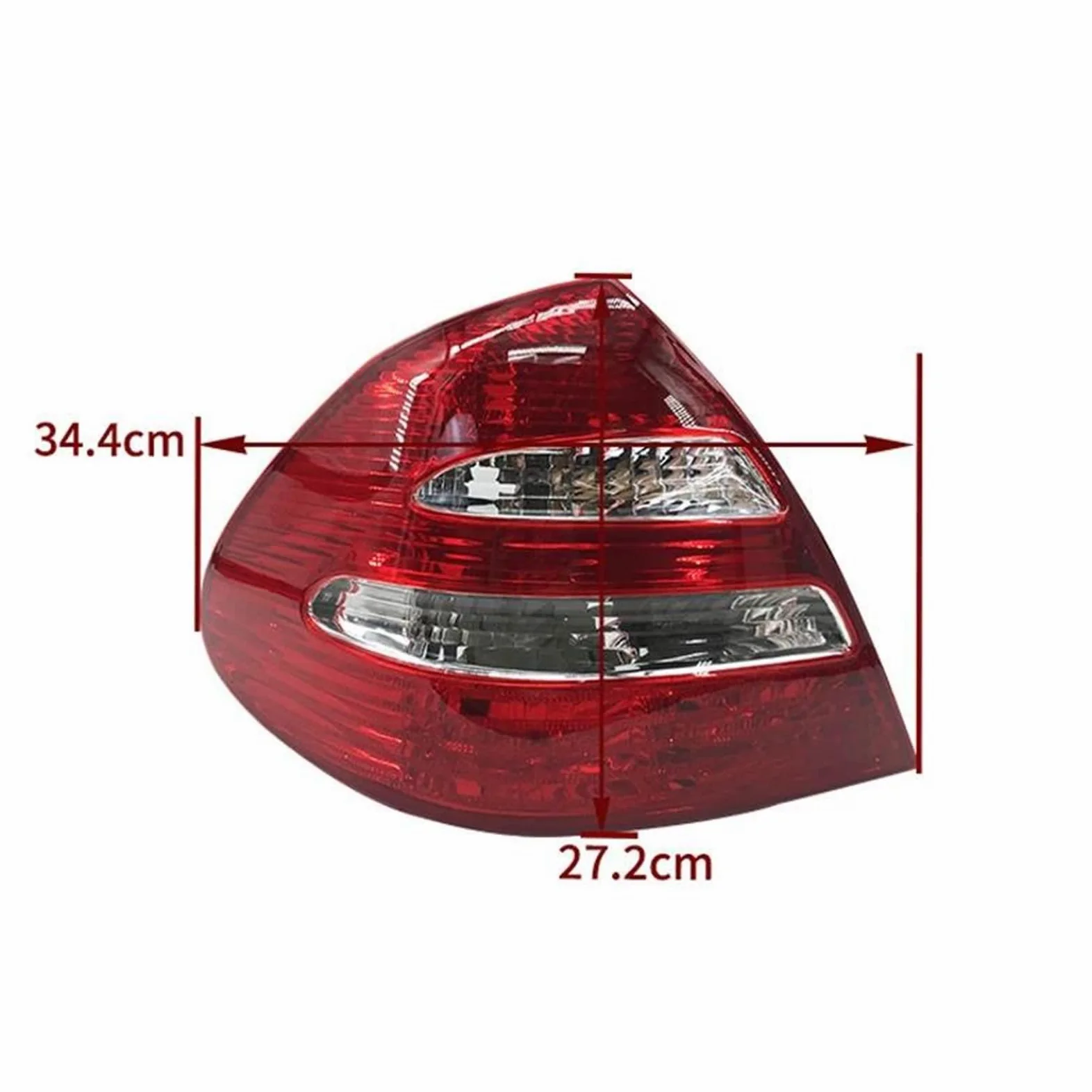 Luces Traseras Piloto Trasero Para Mercedes Para Benz W211 E200 E220 E240 E280 2002-2006 Luz Trasera Luces De Freno Intermitentes Y Posición Piloto Trasero Luz De Freno(Sin bombilla,Izquierda)