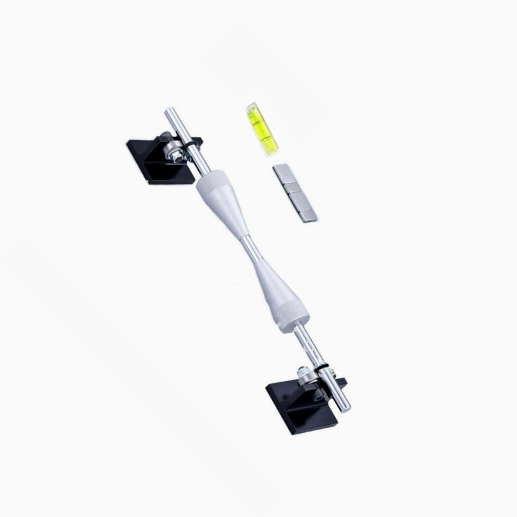 Ailan Equilibrador de ruedas de bicicleta, herramienta portátil de aleación de aluminio para reparar ruedas de motocicleta y centrar neumáticos de