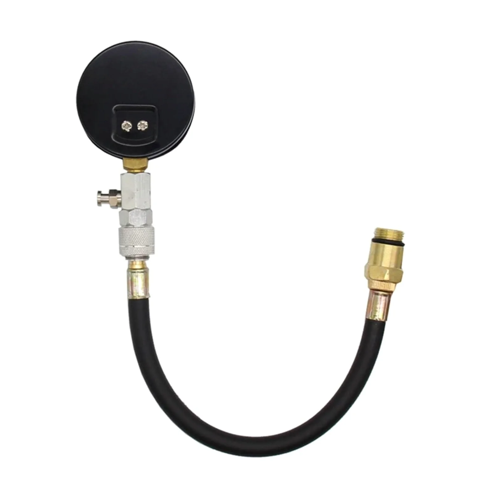 Comprobador de compresión de Motor de Gasolina, Kit de manómetro para automóvil de 0 a 300 PSI, diagnóstico de Cilindros con Adaptador para manómetro Digital de automóvil