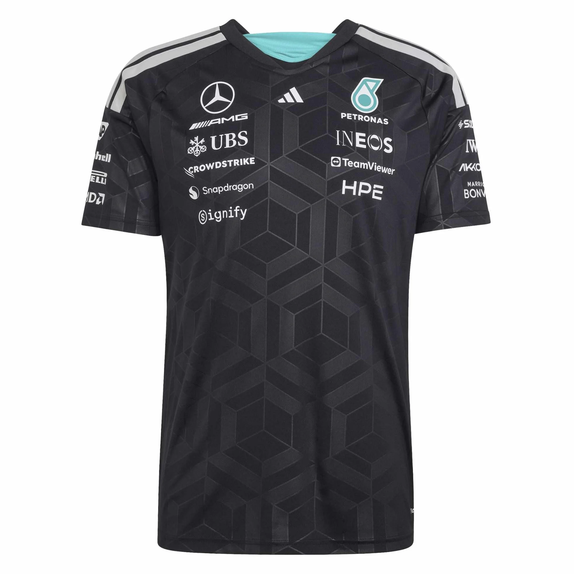 adidas Men's Camiseta PILOTO Mercedes - AMG Petronas Formula 1 Team