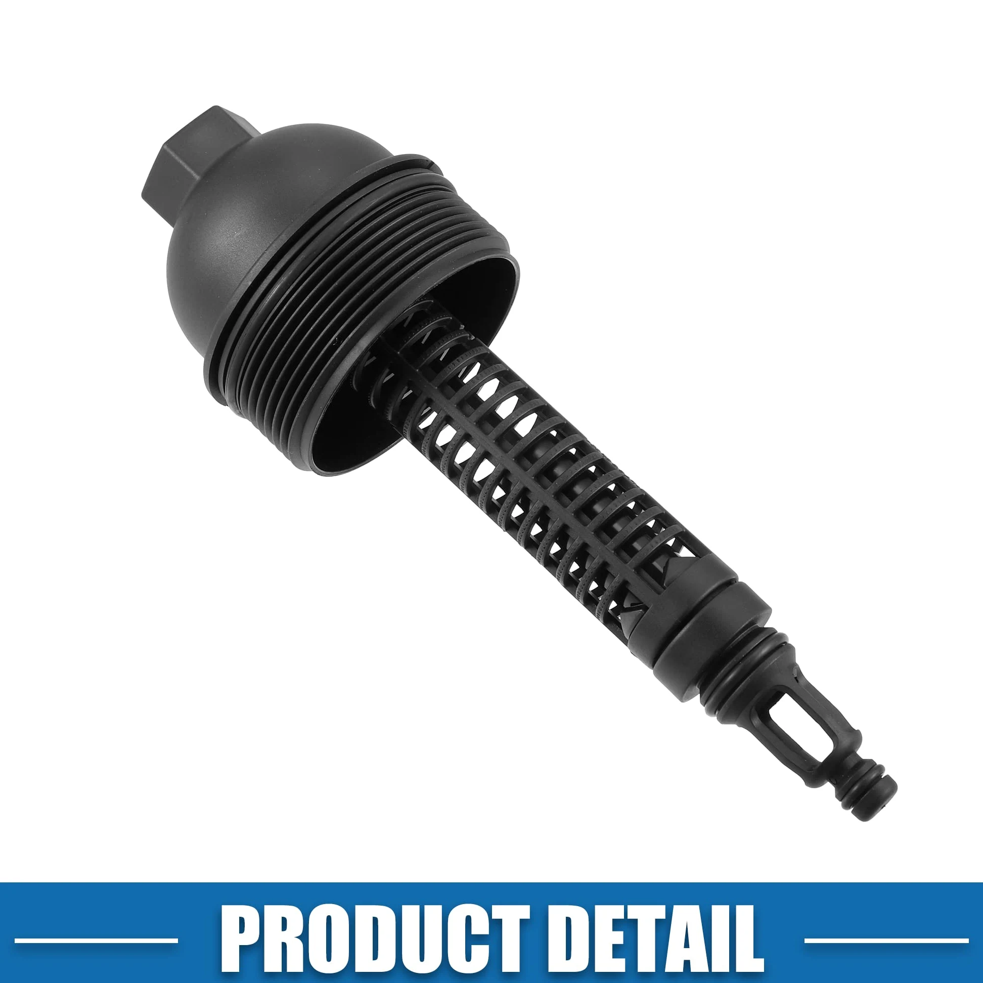QUARKZMAN Motor Aceite Filtro Carcasa Tapa 11427789323 para BMW 335d E90 2009-2011
