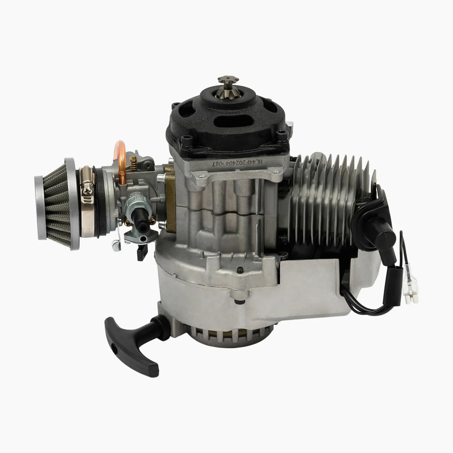 Motor de 49 cc, carburador de minimoto de 2 tiempos, para ATV, Dirt Bike, Quad, Pocket Bike, motor para Dirt Bike, motores para mini ATV, Quad con transmisión y carburador