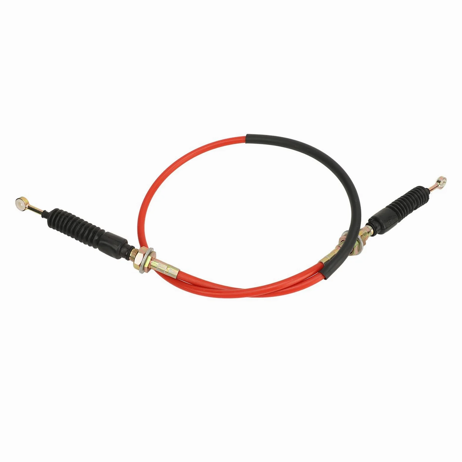 Tbest Cable de Transmisión de Marcha Atrás, Línea de de Marchas, Construcción Duradera de Aleación de Acero con Funda de PVC para Go Karts de hasta 250